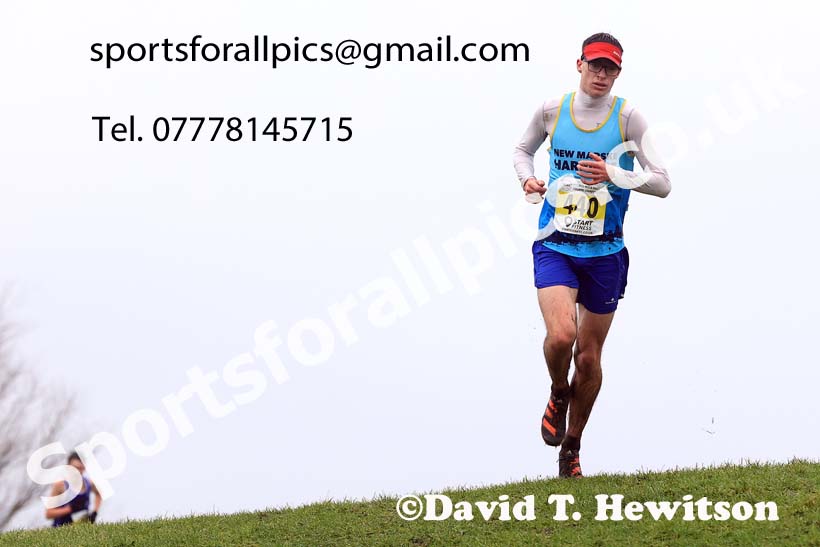 Mens under-17s 2023 North Eastern Cross Country Champs., Temple Park, South Shields. Photo: David T. Hewitson/Sports for All Pics